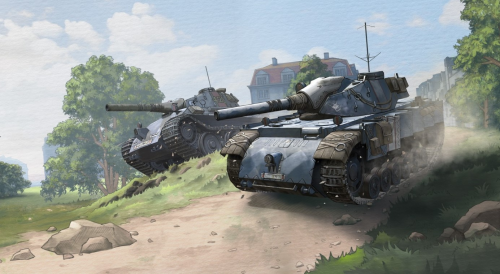 월드 오브 탱크 블리츠, 세가 전략 RPG '전장의 발큐리아' 특별 전차 등장
