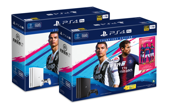 Siek Ps4 Pro Fifa 19 번들팩 9월 28일 발매