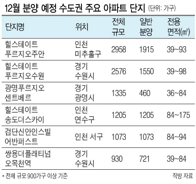 [달아오르는 연말 부동산]“수도권行 막차 타자” …연말 분양시장 후끈_1411432